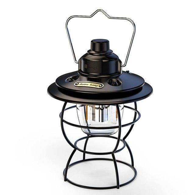 Rechargeable Camping Lantern with 3 Lighting Modes – Vintage Design - Lamylie