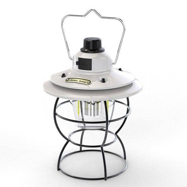 Rechargeable Camping Lantern with 3 Lighting Modes – Vintage Design - Lamylie