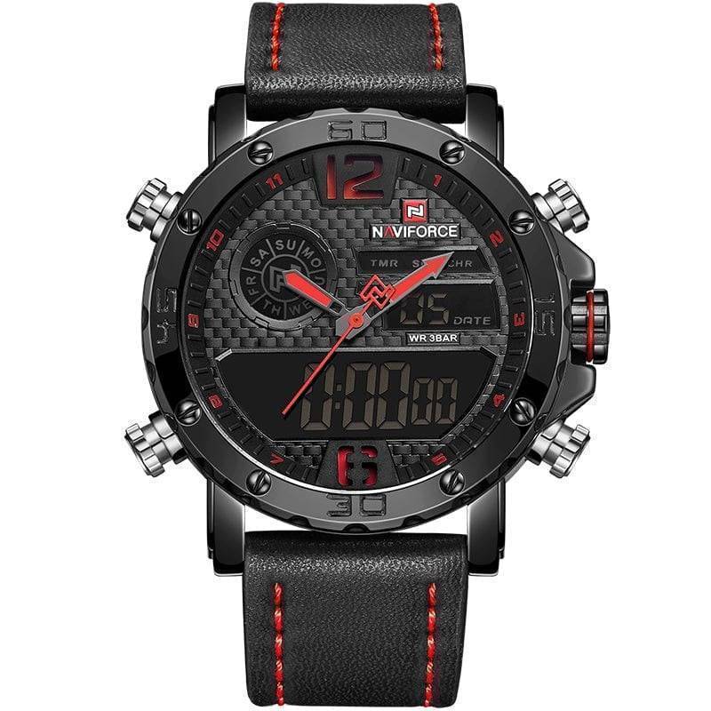 Men's Sport Watch with Dual Displays for Active Lifestyles - Lamylie