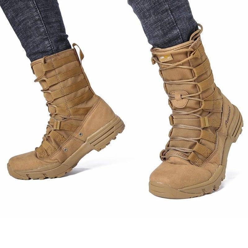Herren-Knöchelstiefel zum Wandern und für Outdoor-Aktivitäten – taktischer Stil – Lamylie