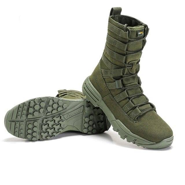 Herren-Knöchelstiefel zum Wandern und für Outdoor-Aktivitäten – taktischer Stil – Lamylie