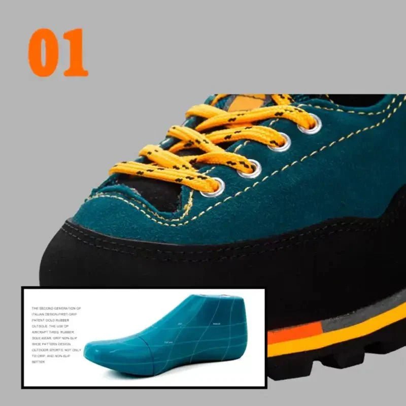 Bottes de randonnée pour hommes – Chaussures durables et imperméables – Lamylie
