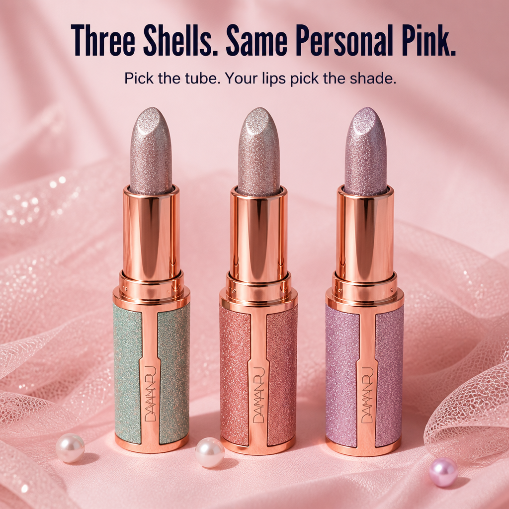 LipAura — Watch Glitter Melt Into Your Own Personalized Pink Shade - Lamylie