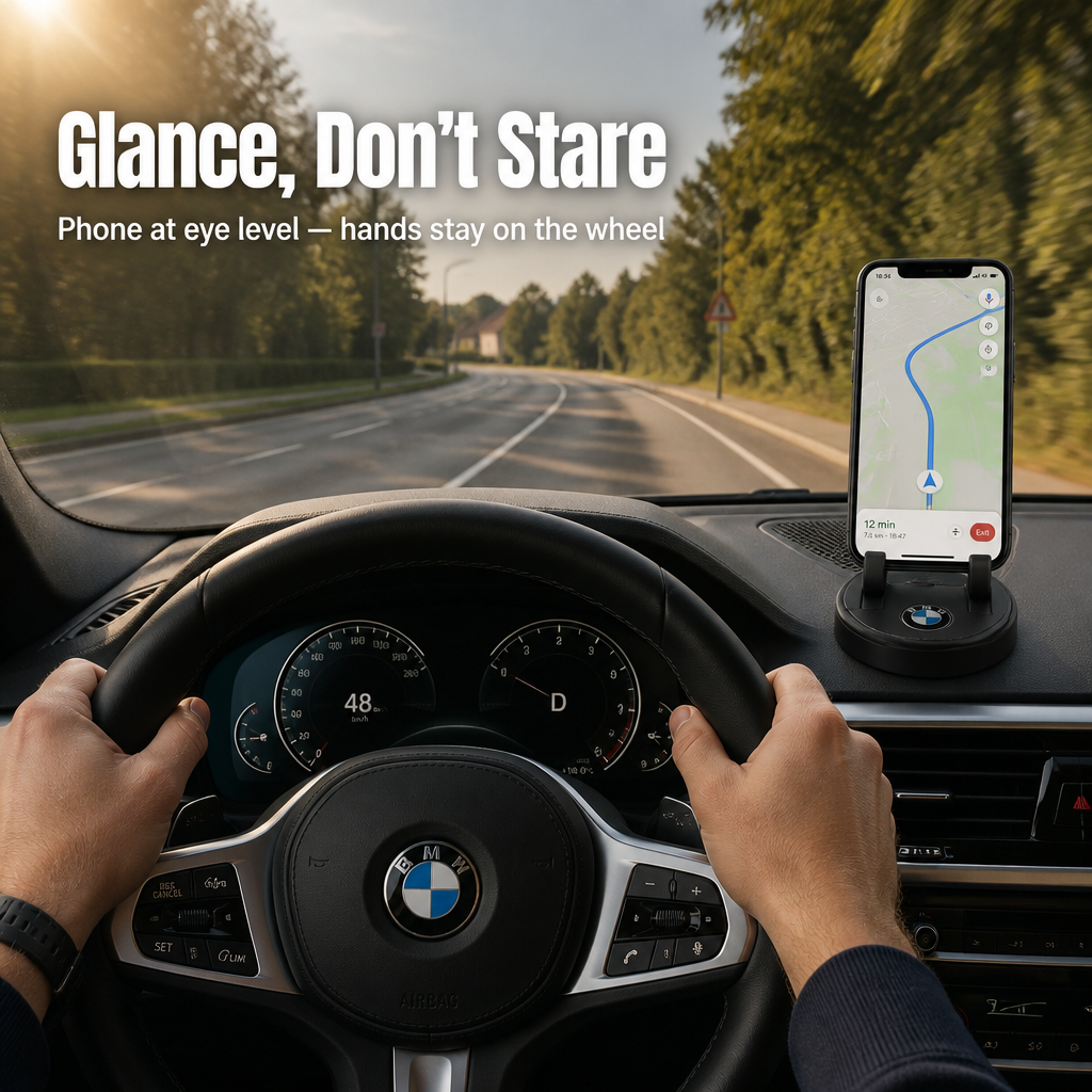 LumaRide – Befestigen Sie Ihr Smartphone in Sekundenschnelle am Emblem Ihres Autos | 30-Tage-Garantie – Lamylie