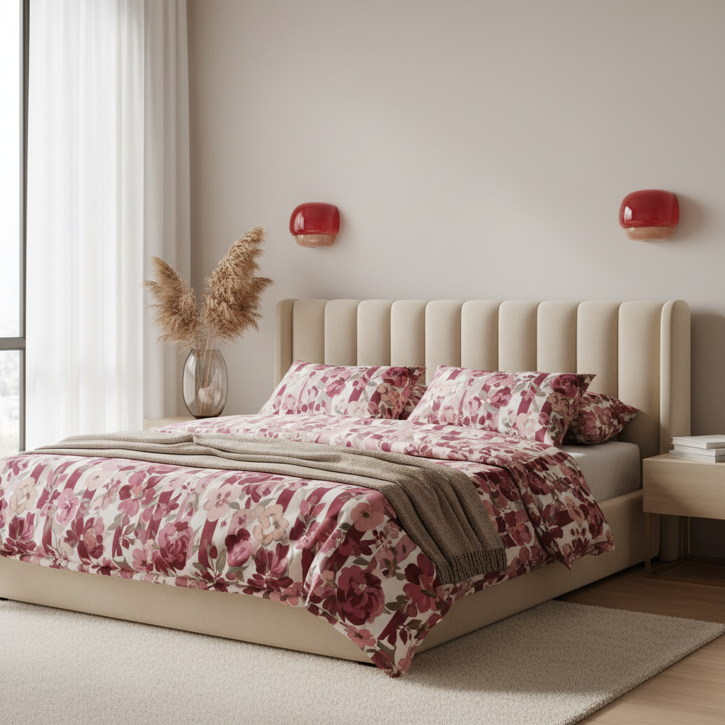 Lampada da parete moderna in vetro con doppio paralume a forma di fungo | Accento colorato per camera da letto e corridoio - Lamylie