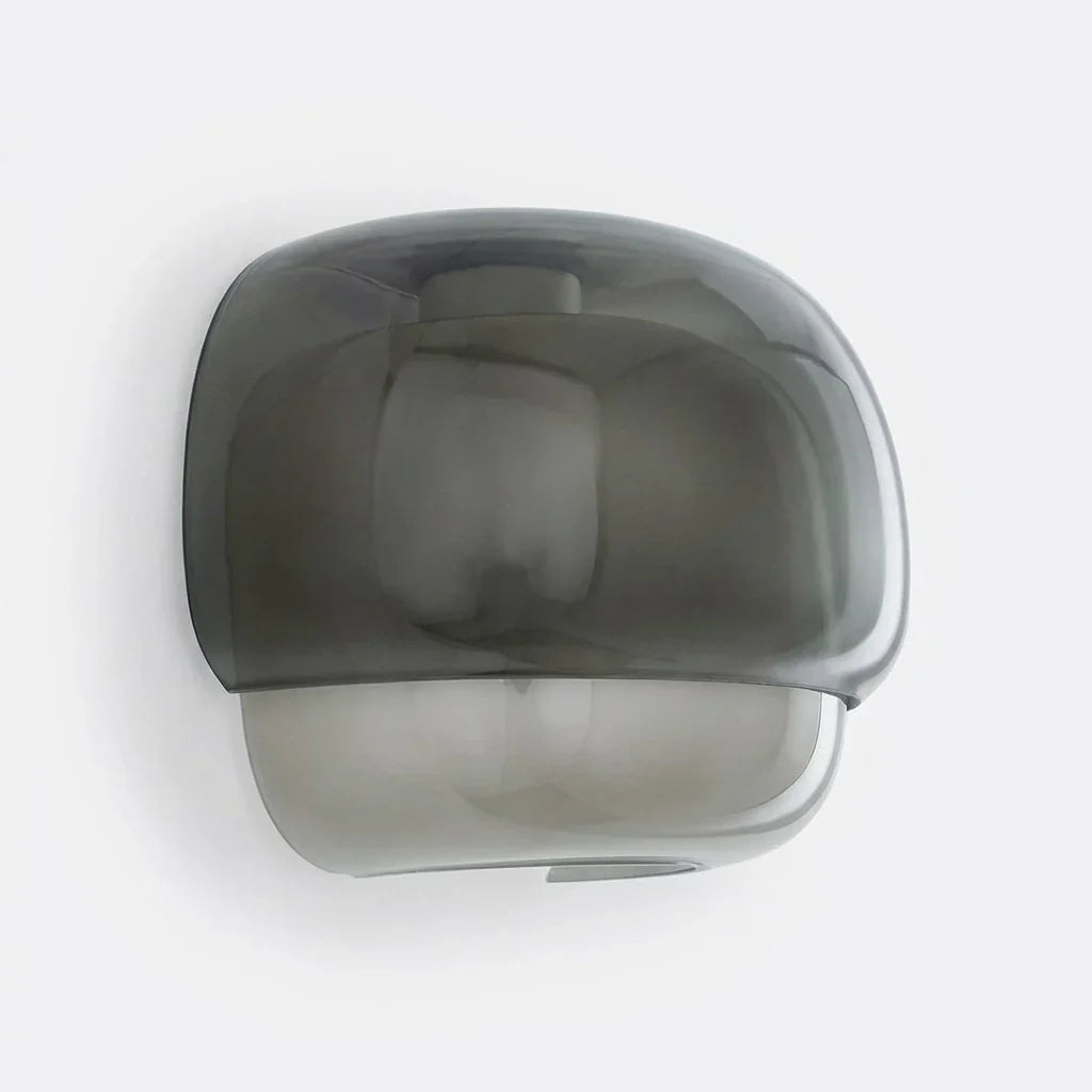 Lampada da parete moderna in vetro con doppio paralume a forma di fungo | Accento colorato per camera da letto e corridoio - Lamylie