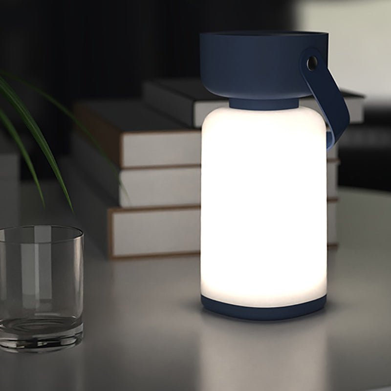 مصباح طاولة LED محمول أسطواني الشكل | تصميم عصري مقاوم للماء، قابل لإعادة الشحن عبر USB - Lamylie