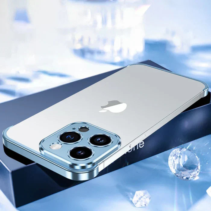 غطاء نحيف متين لهاتف iPhone - تصميم ستيلث شيلد - لاميلي