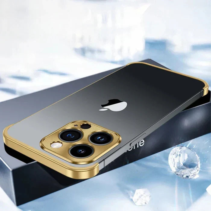 غطاء نحيف متين لهاتف iPhone - تصميم ستيلث شيلد - لاميلي