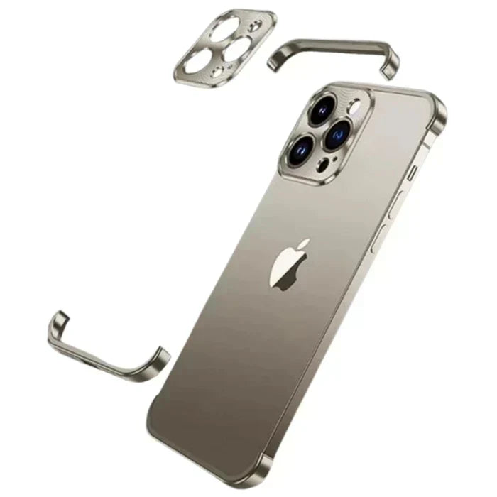 غطاء نحيف متين لهاتف iPhone - تصميم ستيلث شيلد - لاميلي