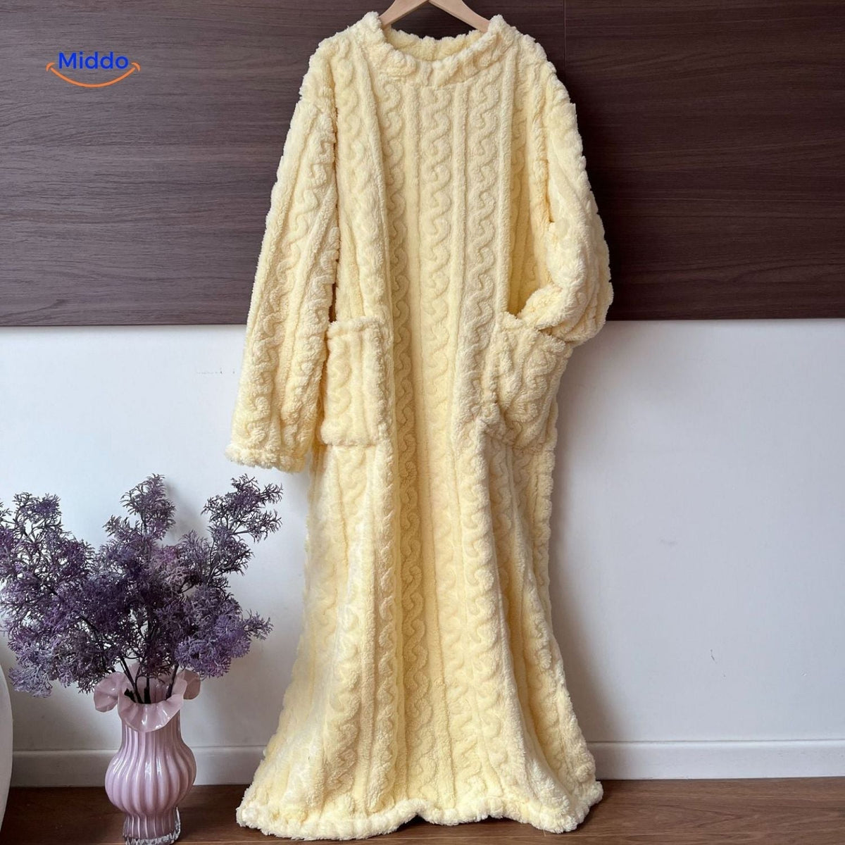 Vestaglia coperta accogliente – Goditi il calore, muoviti liberamente e vivi un comfort senza fine! - Lamylie