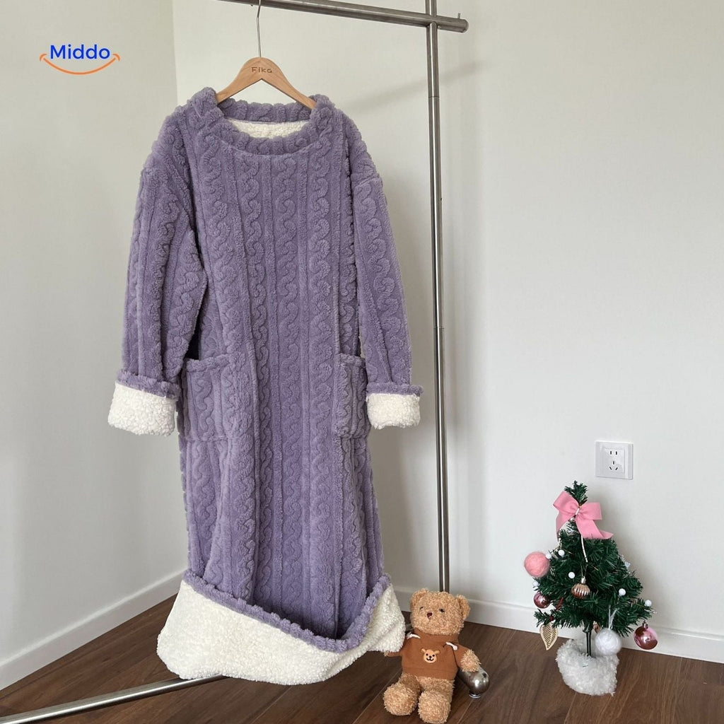 Vestaglia coperta accogliente – Goditi il calore, muoviti liberamente e vivi un comfort senza fine! - Lamylie