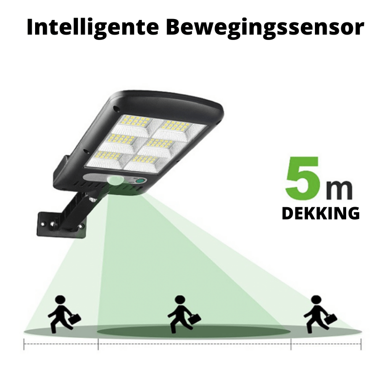 Wireless LED Garden Light with Motion Sensor, Remote Control, IP65, 6000K - Lamylie