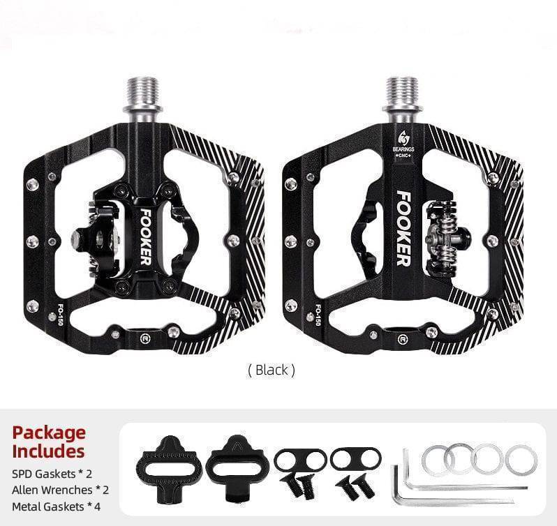 Mountain and Road Bike Pedals for Improved Cycling Efficiency - Lamylie
