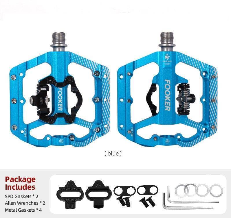 Mountain and Road Bike Pedals for Improved Cycling Efficiency - Lamylie