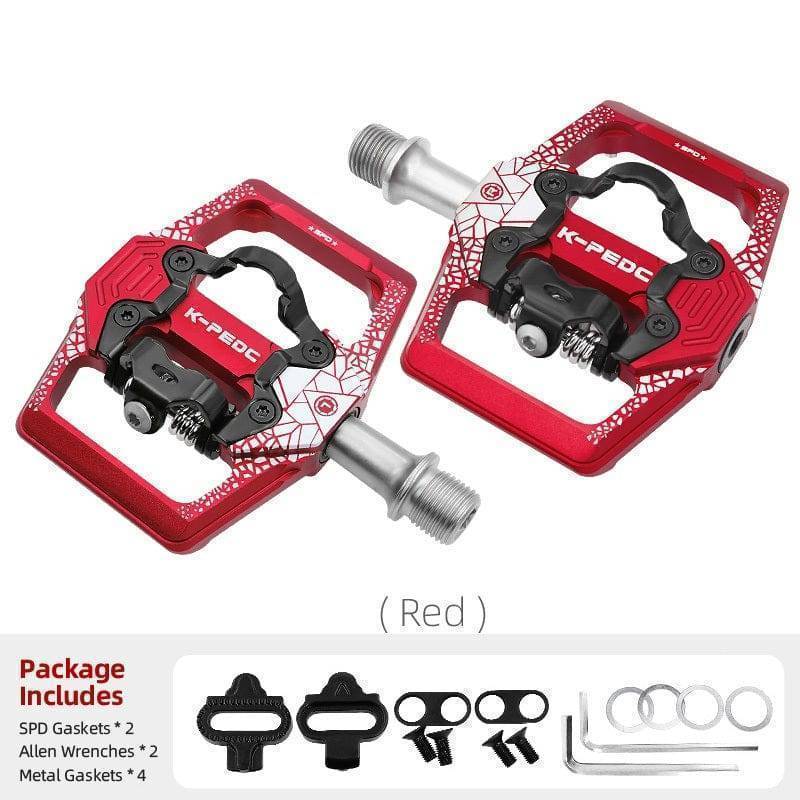 Mountain and Road Bike Pedals for Improved Cycling Efficiency - Lamylie