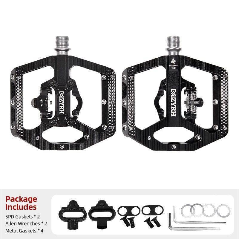 Mountain and Road Bike Pedals for Improved Cycling Efficiency - Lamylie