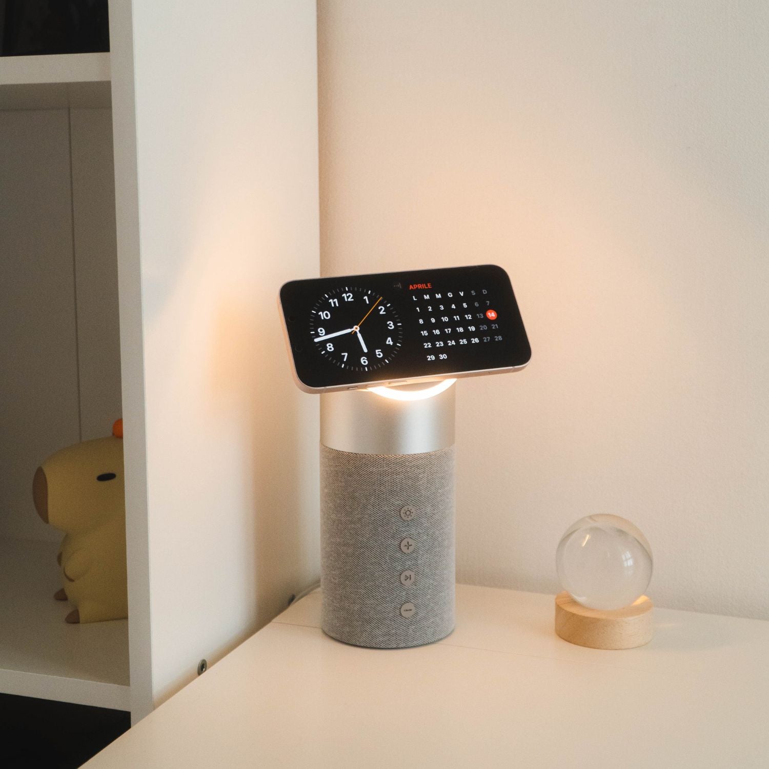 Wireless Speaker with Charging Function | 3-in-1 Bluetooth Speaker, MagSafe Power Bank & Ambient Lighting - Lamylie