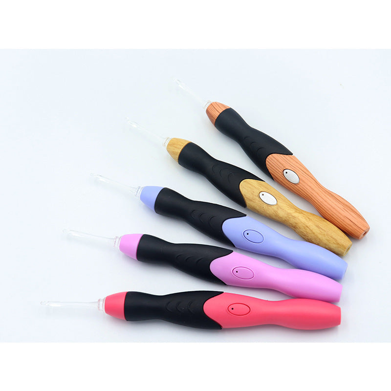 LED Crochet Hooks – Eliminate Dark Stitches for Bright Creative Moments! - Lamylie