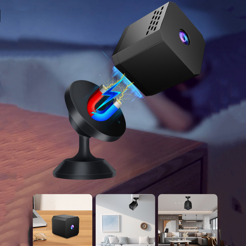 HD Security Camera with Night Vision and Wireless Connectivity - Lamylie