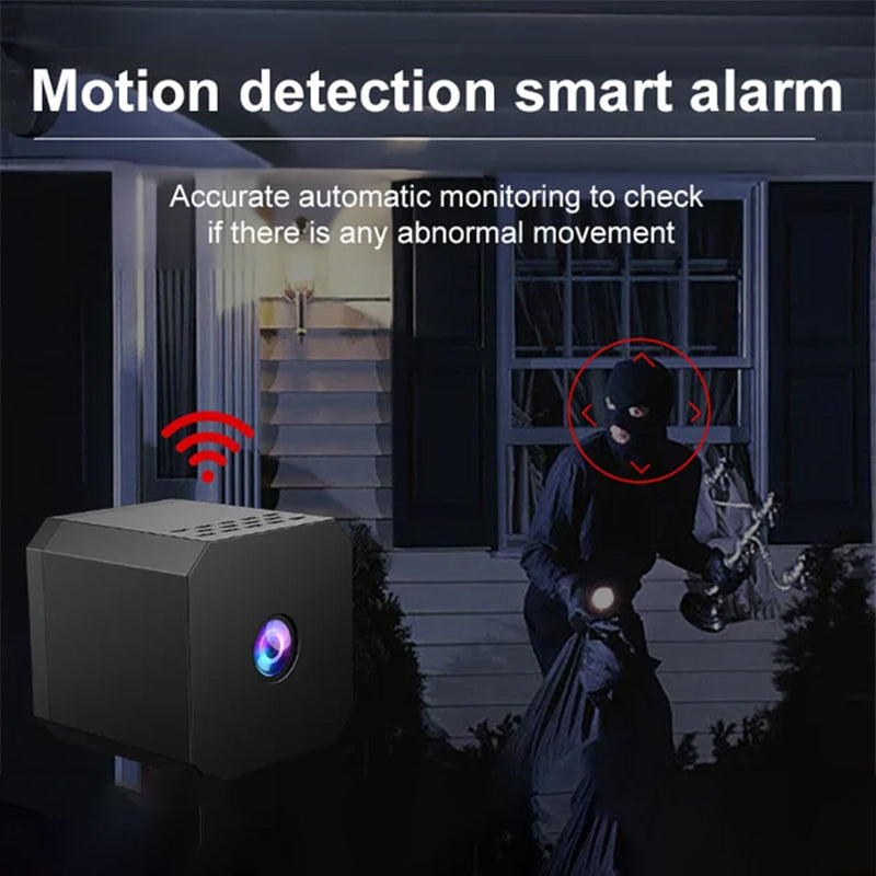 HD Security Camera with Night Vision and Wireless Connectivity - Lamylie