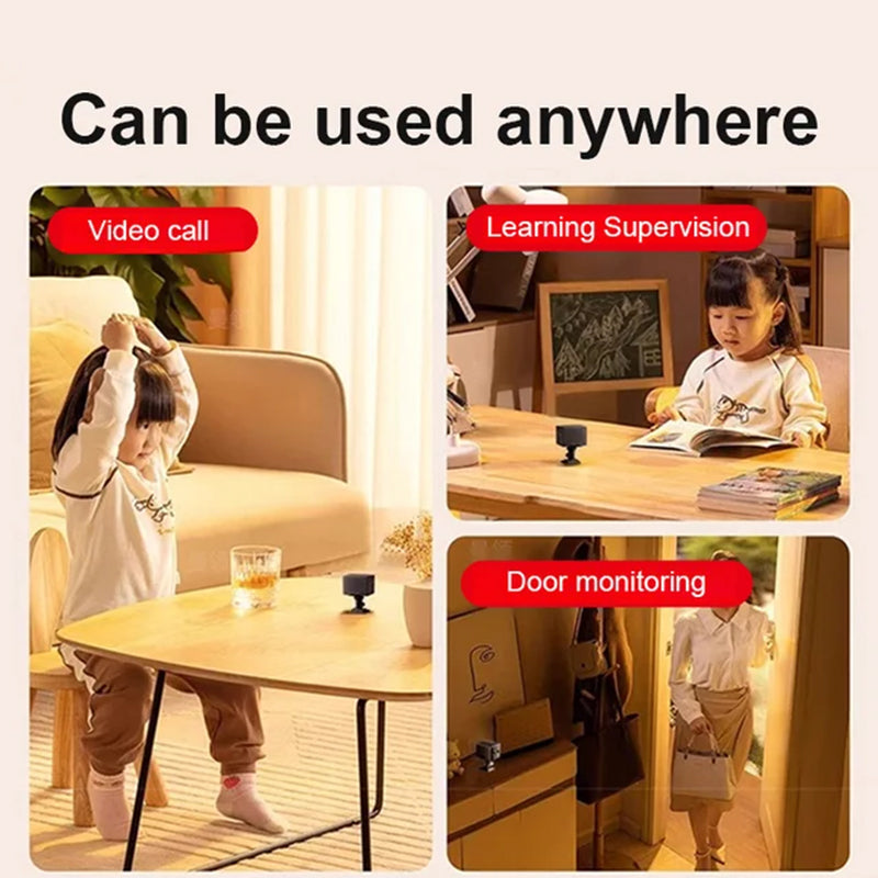 HD Security Camera with Night Vision and Wireless Connectivity - Lamylie