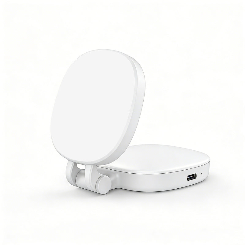 3-in-1 Selfie Light with Mirror and Smartphone Holder - Lamylie