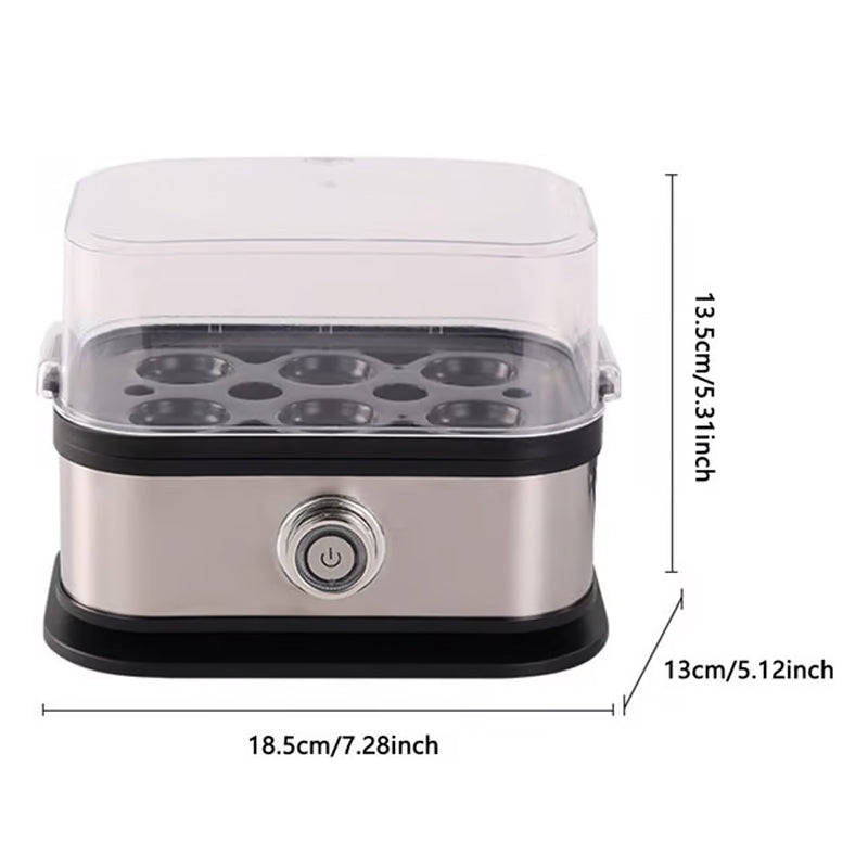 Multi-Functional Egg Cooker with Clear Lid - Lamylie