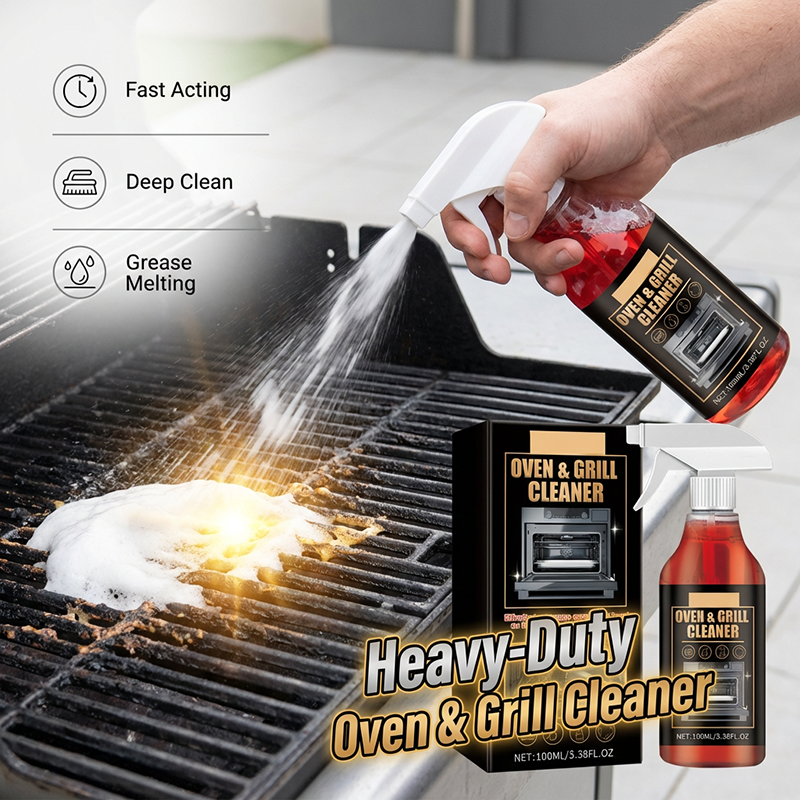 Spray desengordurante para grelhadores – Removedor de gordura potente - Lamylie