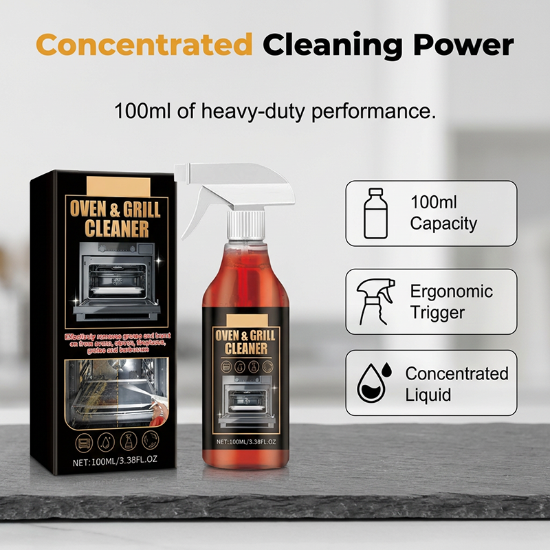 Spray desengordurante para grelhadores – Removedor de gordura potente - Lamylie