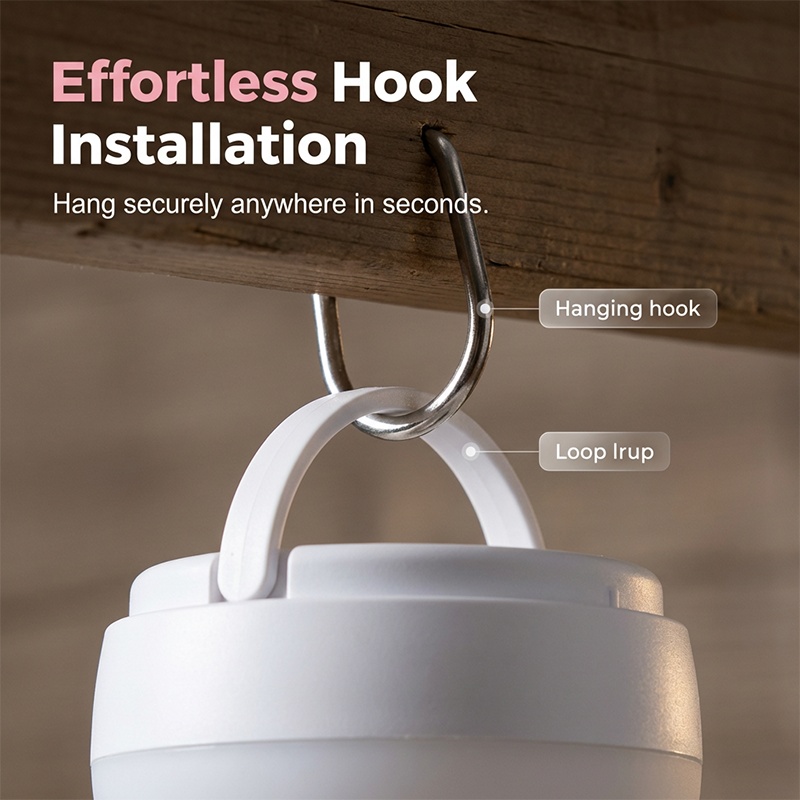 Hanging LED Fan with Night Light - Lamylie