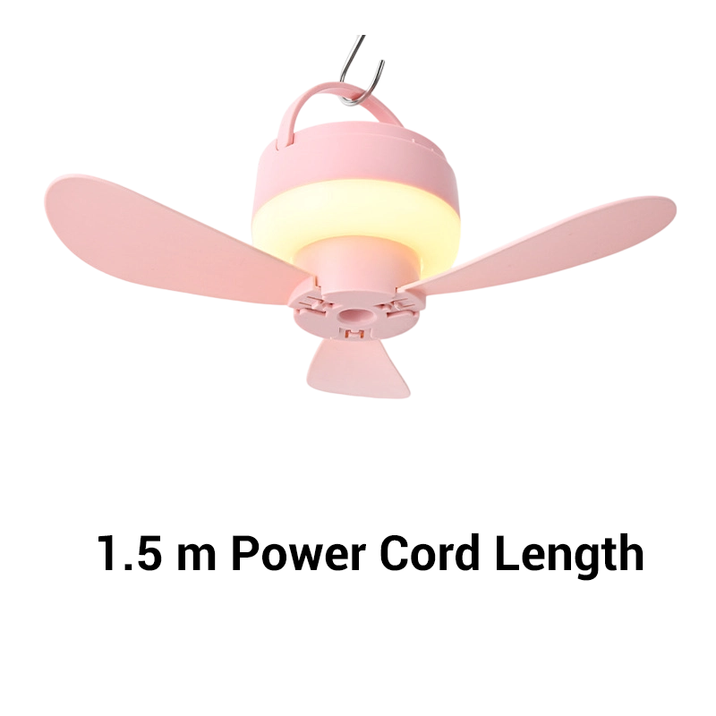 Hanging LED Fan with Night Light - Lamylie