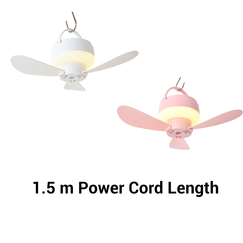 Hanging LED Fan with Night Light - Lamylie