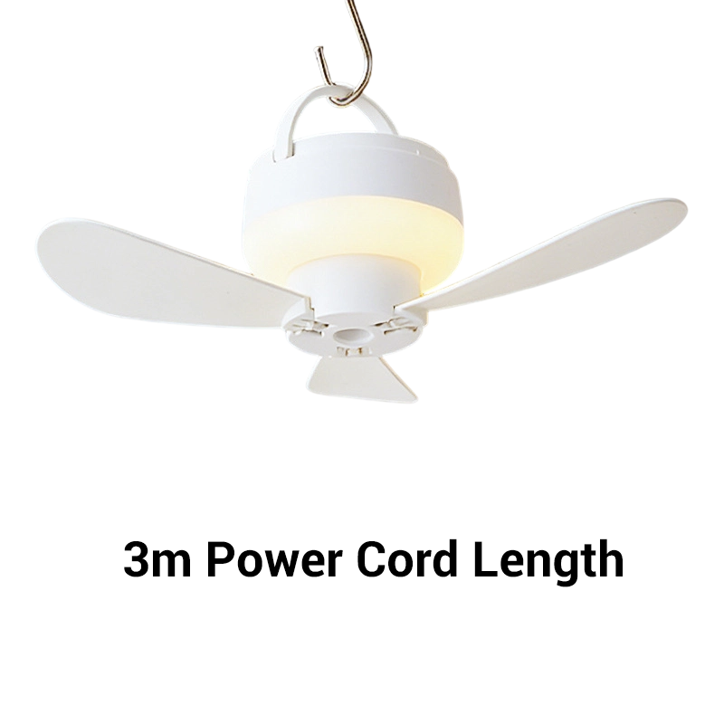Hanging LED Fan with Night Light - Lamylie
