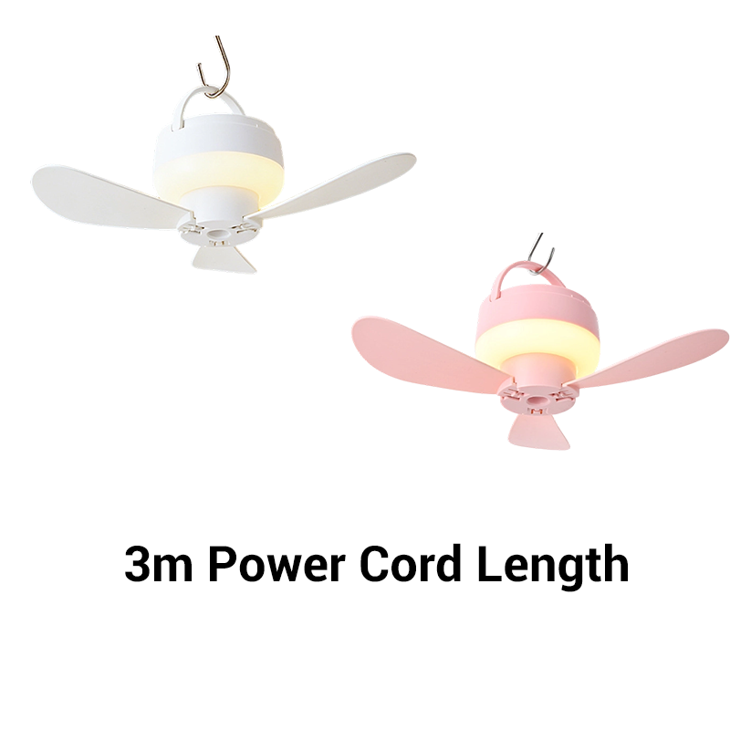 Hanging LED Fan with Night Light - Lamylie