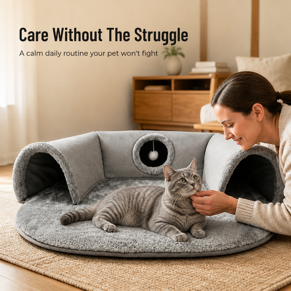CozyNest — Μεταμορφώστε τη μέρα της γάτας σας με ατελείωτη άνεση και παιχνίδι - Lamylie