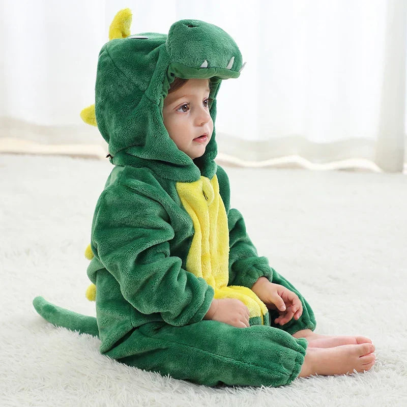 Cozy Fleece Jumpsuit for Infants - Lamylie