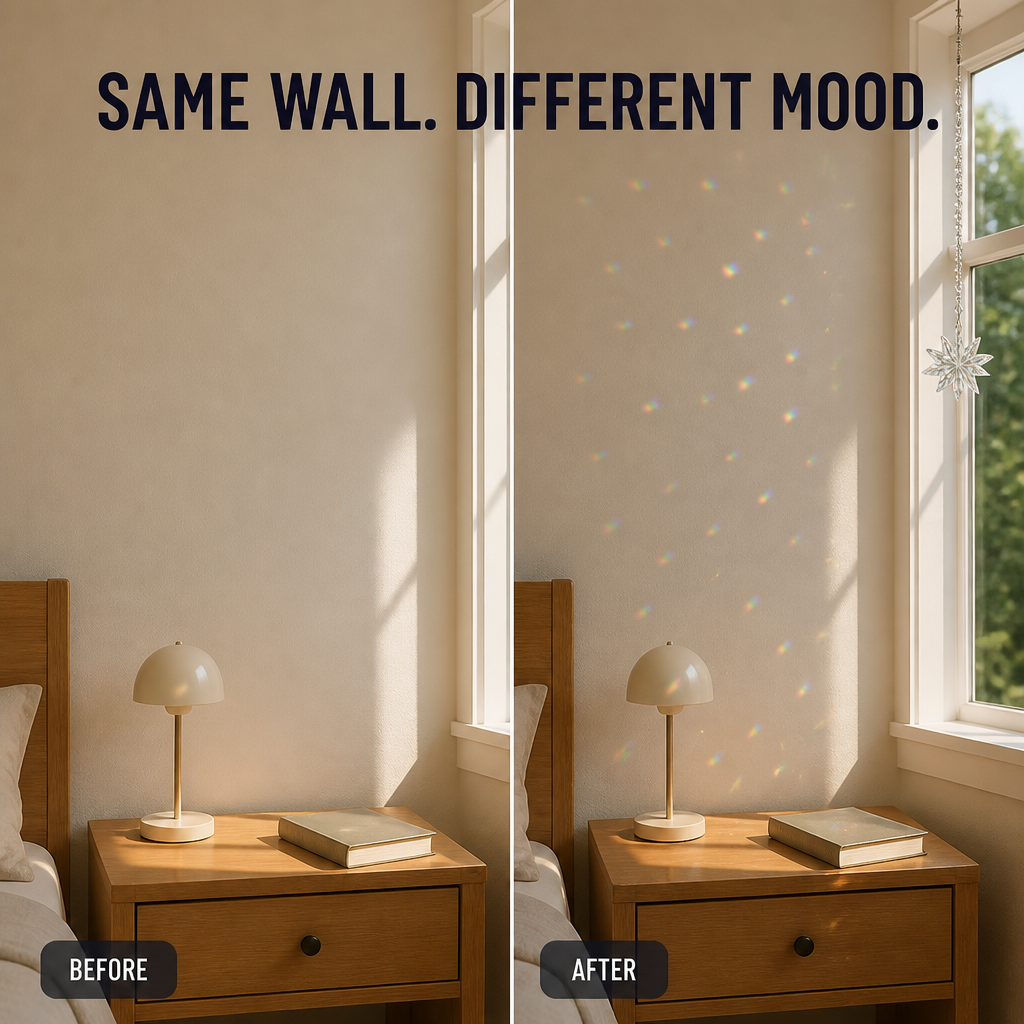 LumiAura — Turn Any Window Into a Daily Rainbow Light Show - Lamylie