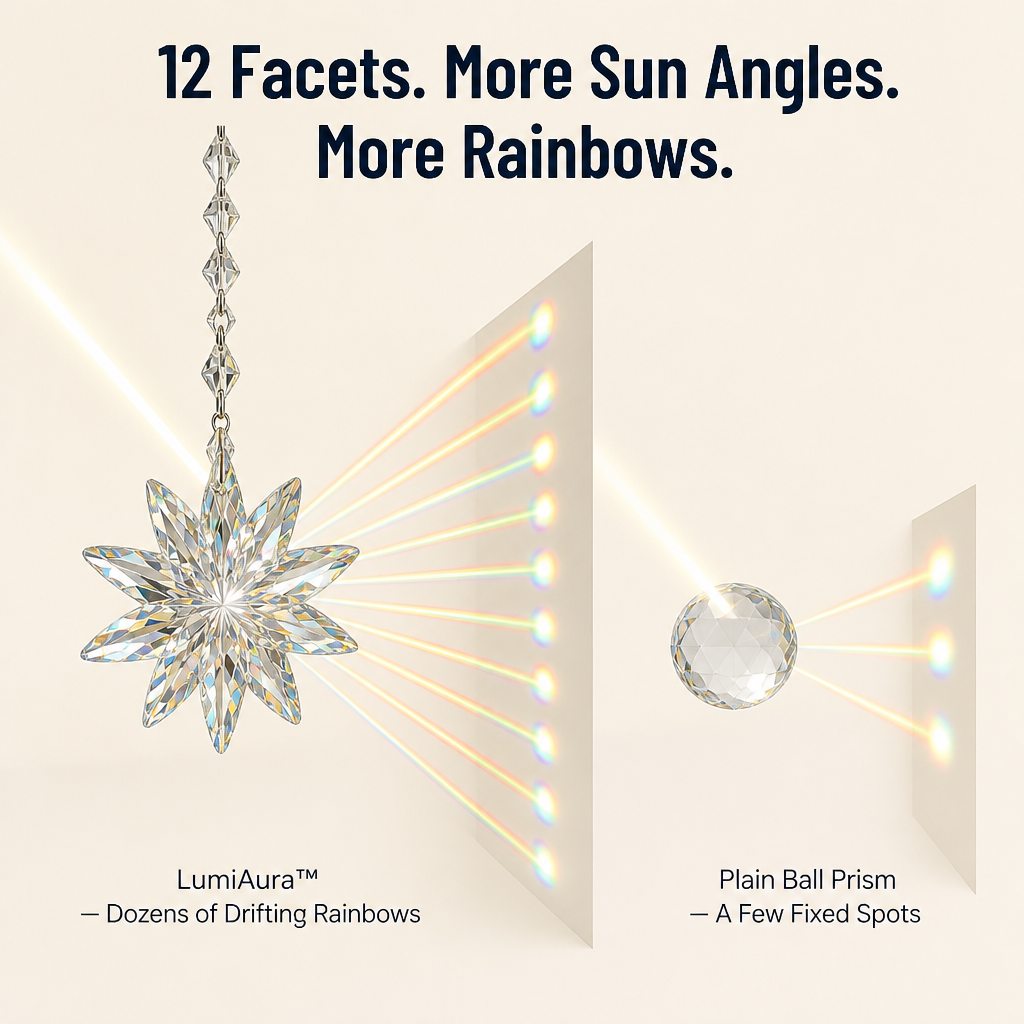 LumiAura — Turn Any Window Into a Daily Rainbow Light Show - Lamylie