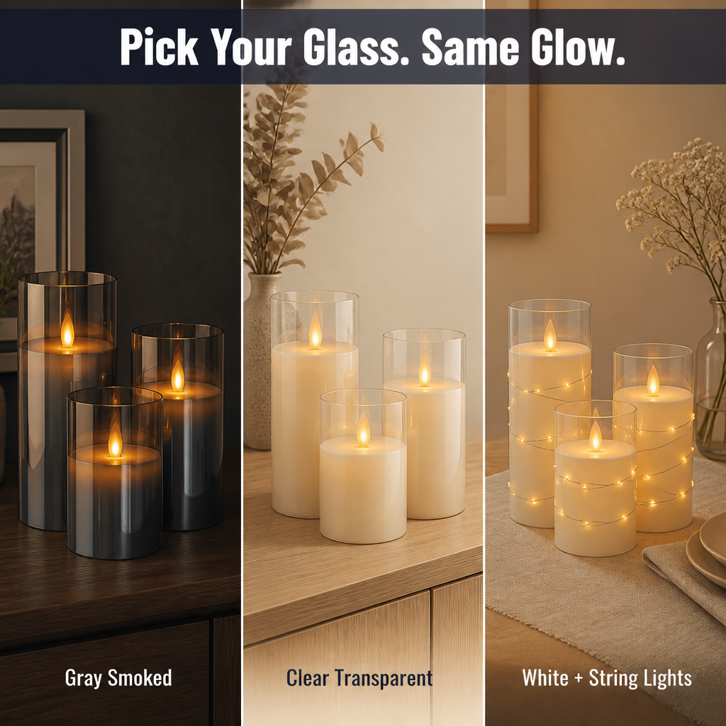 LumenaFlicker — Glow Like Real Candles Without the Fire, Mess, or Worry - Lamylie