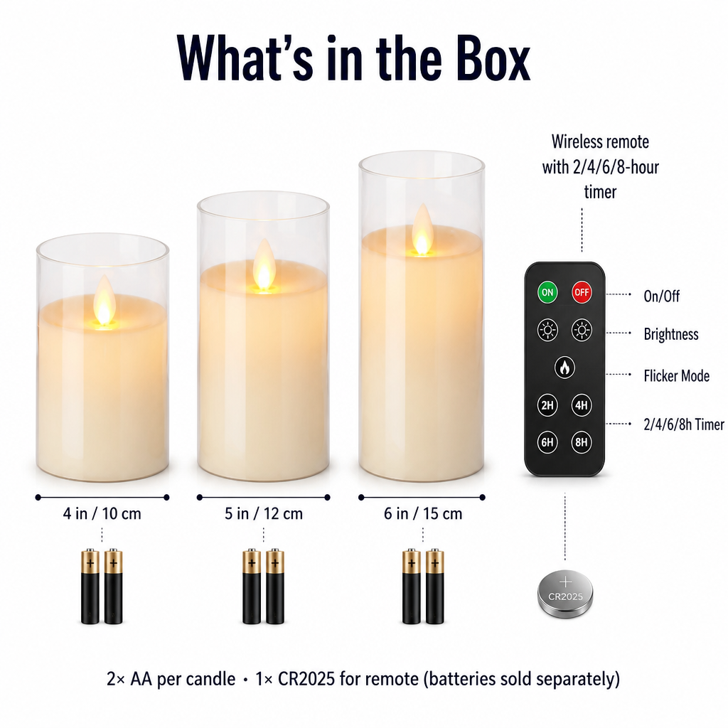 LumenaFlicker — Glow Like Real Candles Without the Fire, Mess, or Worry - Lamylie