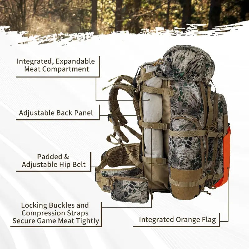 Outdoor-Tarnrucksack für taktische Jagd - Lamylie