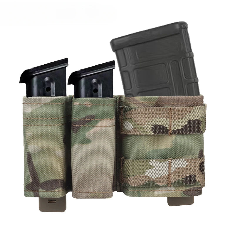 Podwójny uchwyt na magazynki 9 mm i 5,56 mm - Lamylie