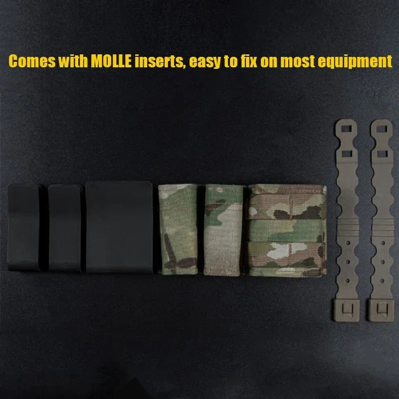 Podwójny uchwyt na magazynki 9 mm i 5,56 mm - Lamylie