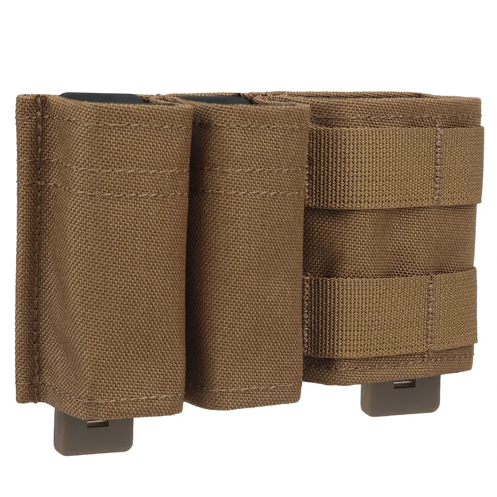Podwójny uchwyt na magazynki 9 mm i 5,56 mm - Lamylie