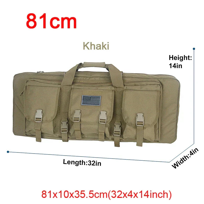 Estojo para armas e mochila tática para duas espingardas - Lamylie