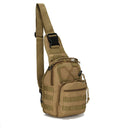Sac à dos bandoulière d’aventure en plein air pour homme – style militaire tactique – Lamylie