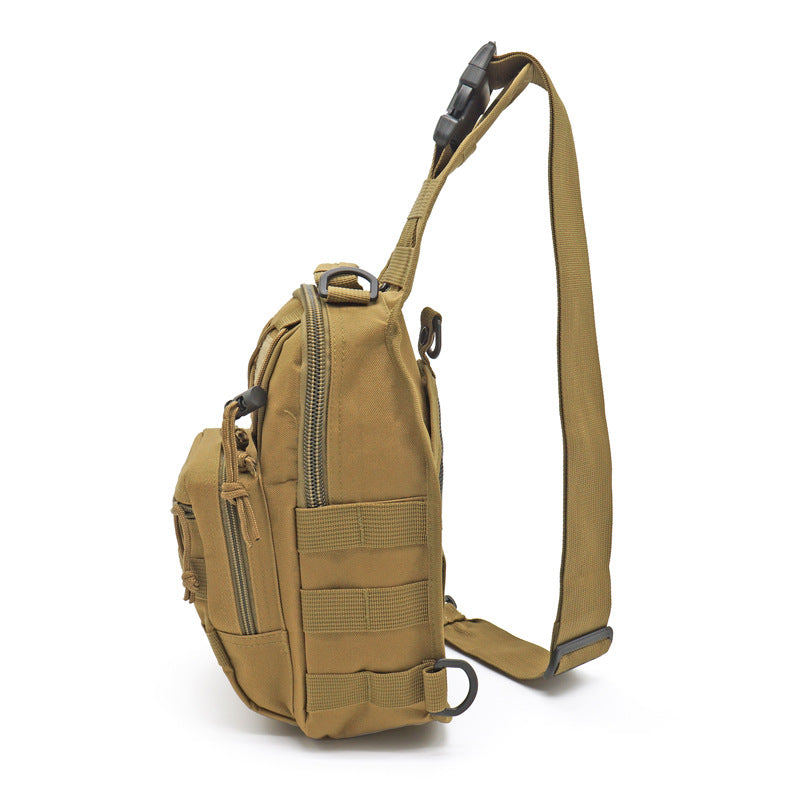 Sac à dos bandoulière d’aventure en plein air pour homme – style militaire tactique – Lamylie