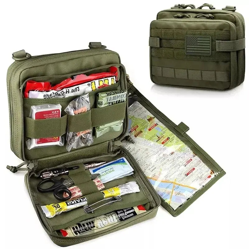 MOLLE Tactical Admin Pouch for Magazine Storage and Utility - Lamylie