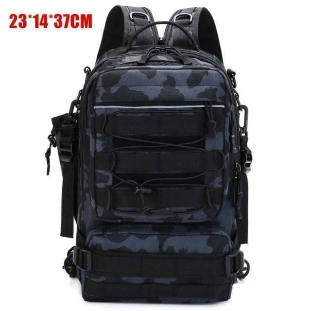 Fishing Tackle Storage Bag with Multiple Pockets for Tactical Use - Lamylie